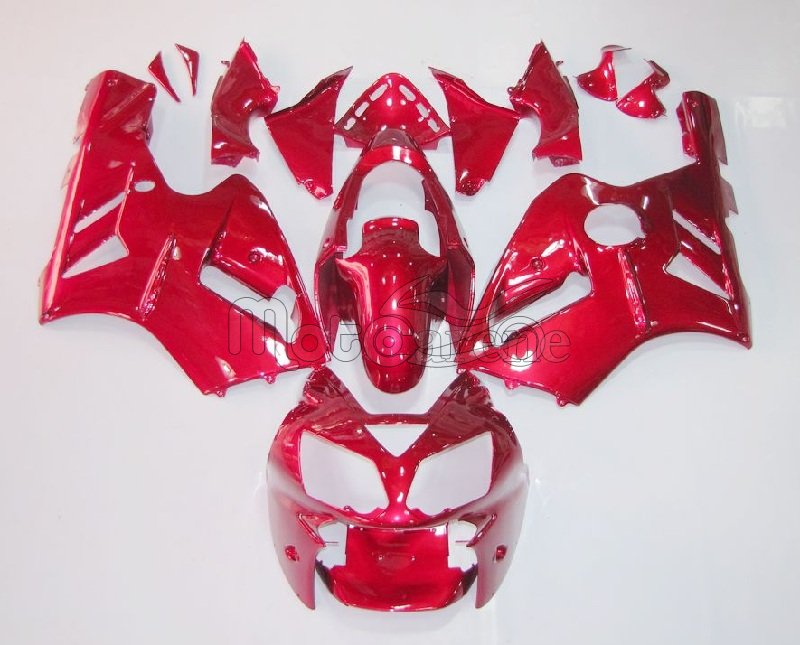 KAWASAKI ZX 12R Carena ABS Anno 2002 - 2004 Kit Fairing Art 02 Red Metal