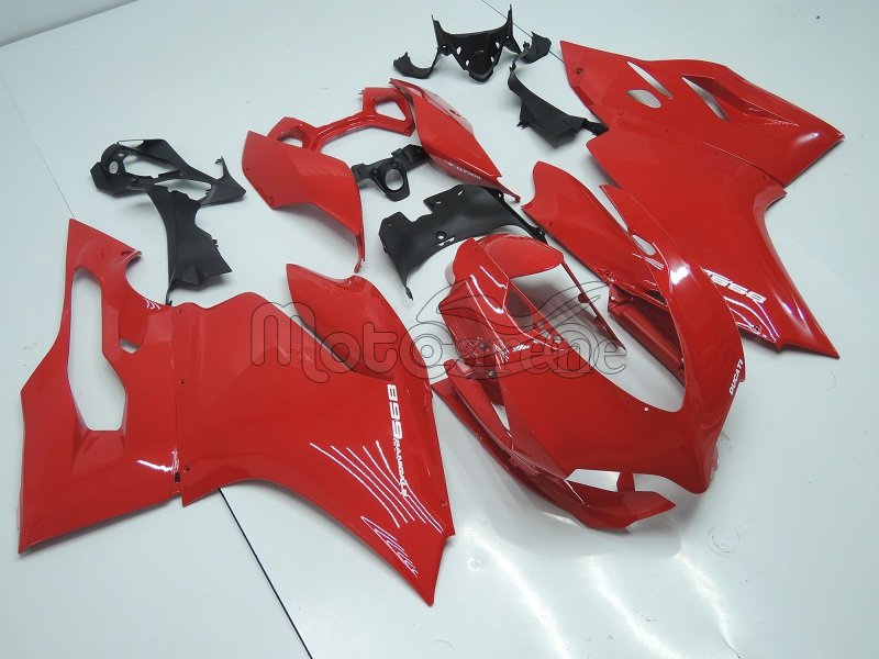 DUCATI Carena ABS 899 1199 Panigale Kit completo art 07 Red Rosso