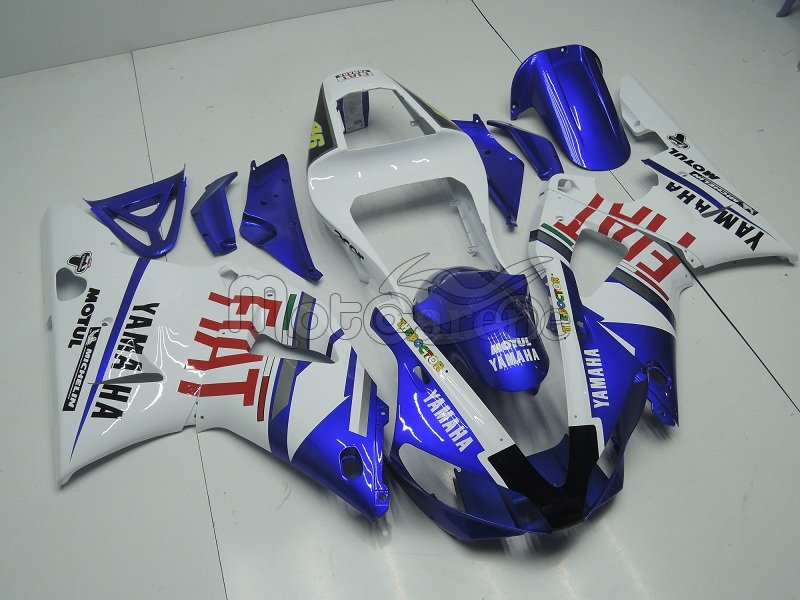 YAMAHA YZ-F R1 Carena ABS anno 02 03 Kit Delta box III Art 07a Fiat Blu Vale 46 Acer