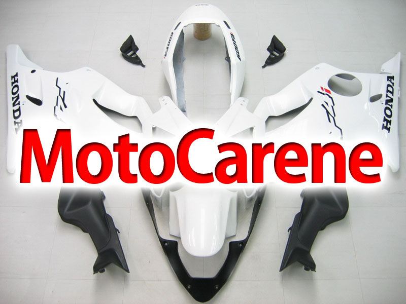 HONDA CBR 600 f4i anno 2004 2007 Carena ABS Fairing Art 28 White racing HRC