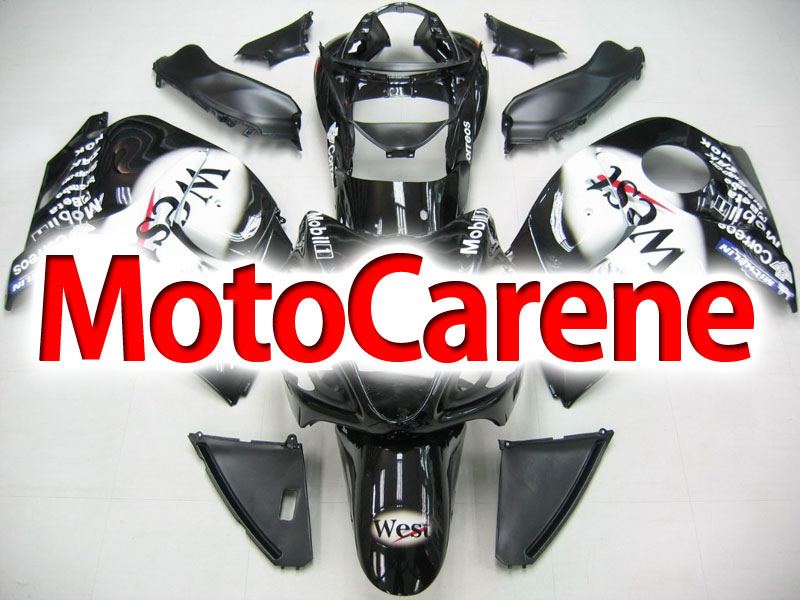 SUZUKI Hayabusa GSX 1300 Anno 2008-2017 Kit Carena ABS Art 01 Nera West MotoGP