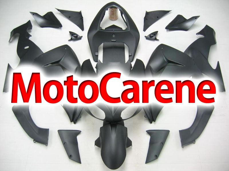KAWASAKI ZX 10R Carena ABS Anno 2006 - 2007 Kit Fairing Art 14 Nero Opaco Metal