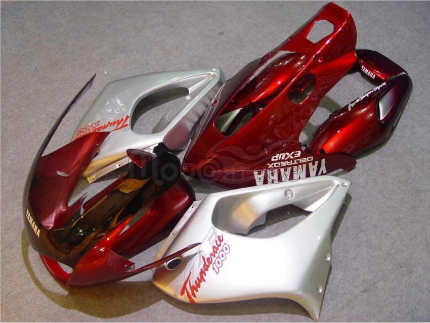 YAMAHA 1000 YZF Tunder R Carena ABS Year 1996 Kit Fairing Art 01 Grigio bordo