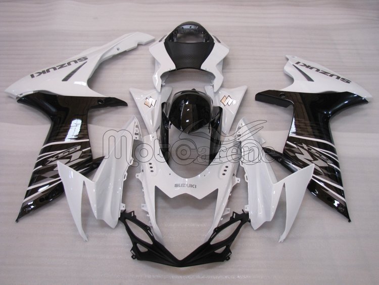 SUZUKI K11 GSX 600 - 750  anno 2011 2020 Carena ABS Art  08 white black grey original