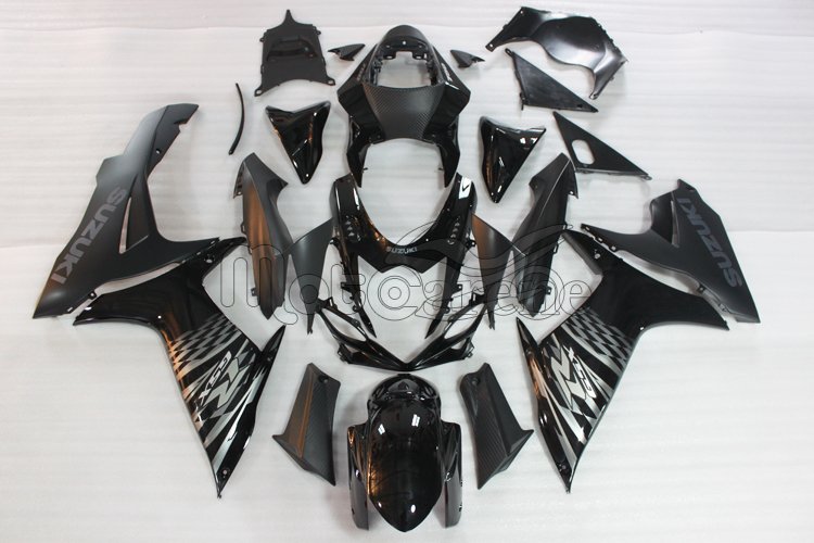 SUZUKI K11 GSX 600 - 750  anno 2011 2020 Carena ABS Art  11 nero lucido e opaco