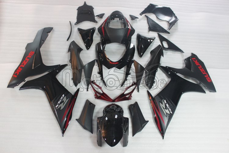 SUZUKI K11 GSX 600 - 750  anno 2011 2020 Carena ABS Art  12 Black devil