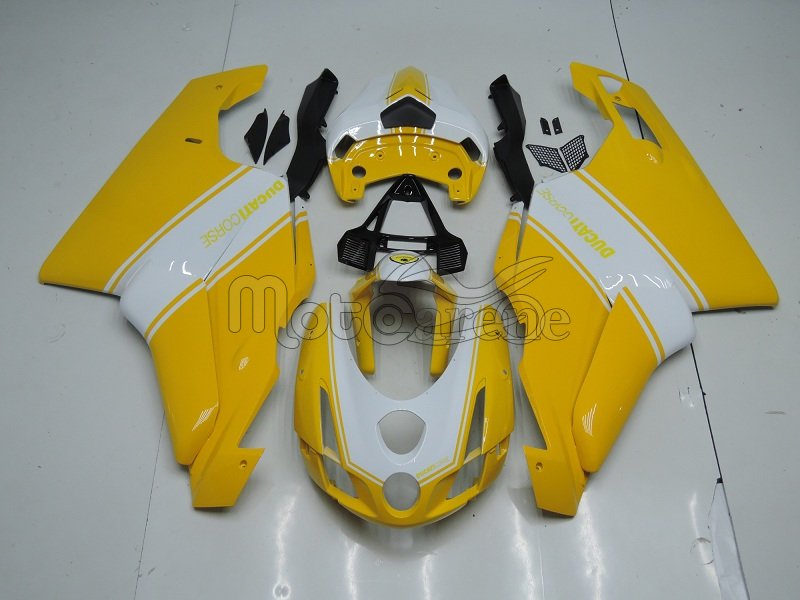 DUCATI Carena ABS 749 -999 year 2003 2004 Kit Fairing art 03 yellow total