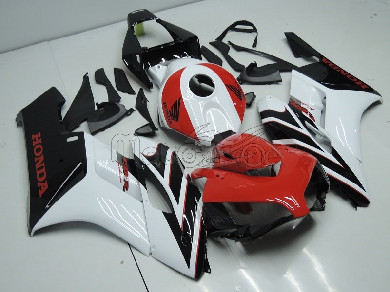 HONDA CBR 1000RR anno 2004 2005 Carena ABS Kit Fairing Art 11a Black White Red