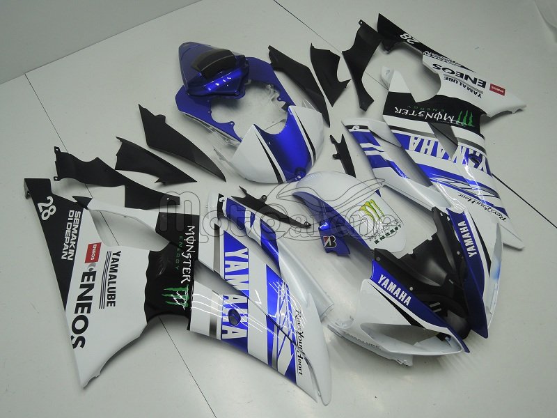 YAMAHA YZ-F R6 carena ABS anno 2008 2014 art 19a Personalizzata  M1 motoGP