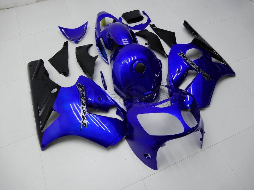 KAWASAKI ZX 12R Carena ABS Anno 2000 - 2001 Kit Fairing Art 02 blue