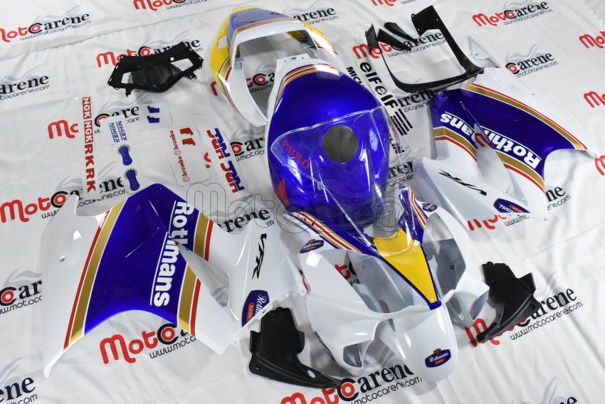 HONDA VFR 800 Carena ABS anno 2002 2012 Art 03-A Rothmans Personalizzata