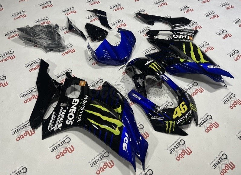 Carene in ABS compatibile YAMAHA R6  anno 2017 2021 art 08 Monster