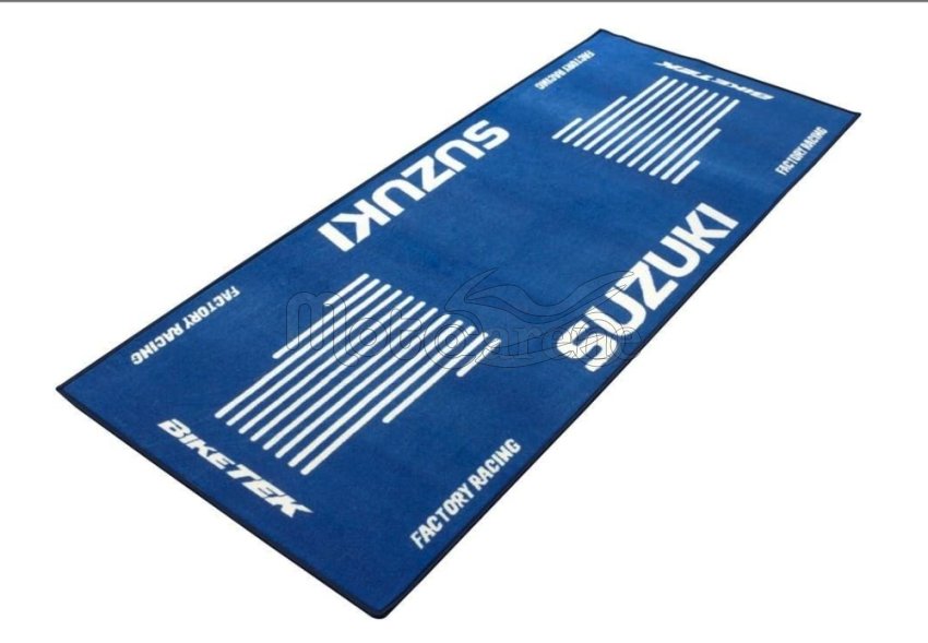 Tappetino Moto per Garage190 x 80 cm SUZUKI  SPEDIZIONE GRATIS