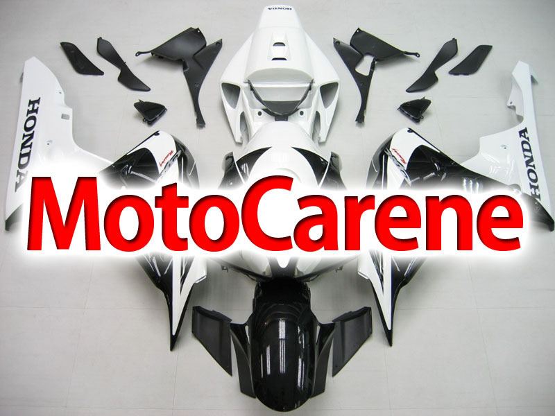 HONDA CBR 1000 RR Year 06 07 Carena ABS Kit Bodywork Fairing Art 23 Bianco Nero