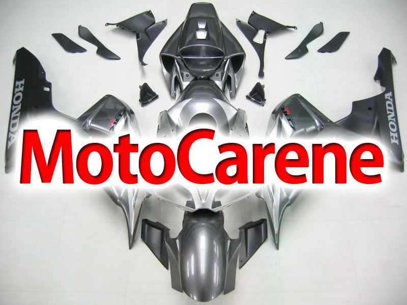 HONDA CBR 1000 RR anno 2006 2007 Carena ABS Kit Bodywork Fairing Art 33 Grigio Metal
