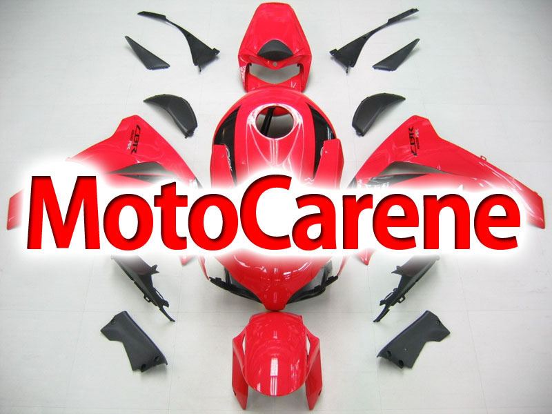 HONDA CBR 1000 RR Anno 08 11 Carena ABS Kit Bodywork Fairing Art 07 Rosso Diablo