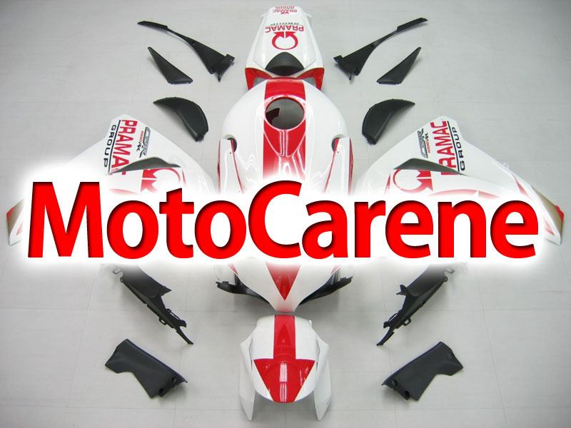 HONDA CBR 1000 RR Anno 08 11 Carena ABS Kit Bodywork Fairing Art 11 Rosso Pramac