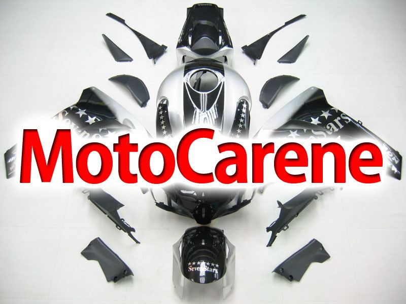 HONDA CBR 1000 RR Anno 08 11 Carena ABS Kit Bodywork Fairing Art 15 Nera Seven Stars