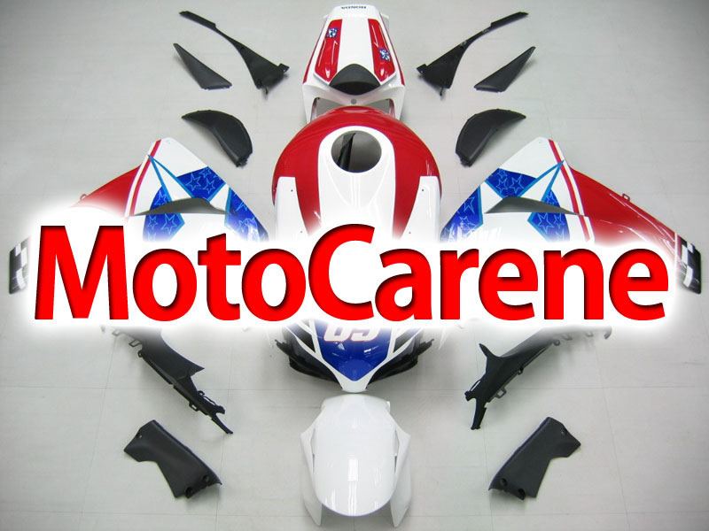 HONDA CBR 1000 RR Anno 08 11 Carena ABS Kit Bodywork Fairing Art 18 Hayden USA 69