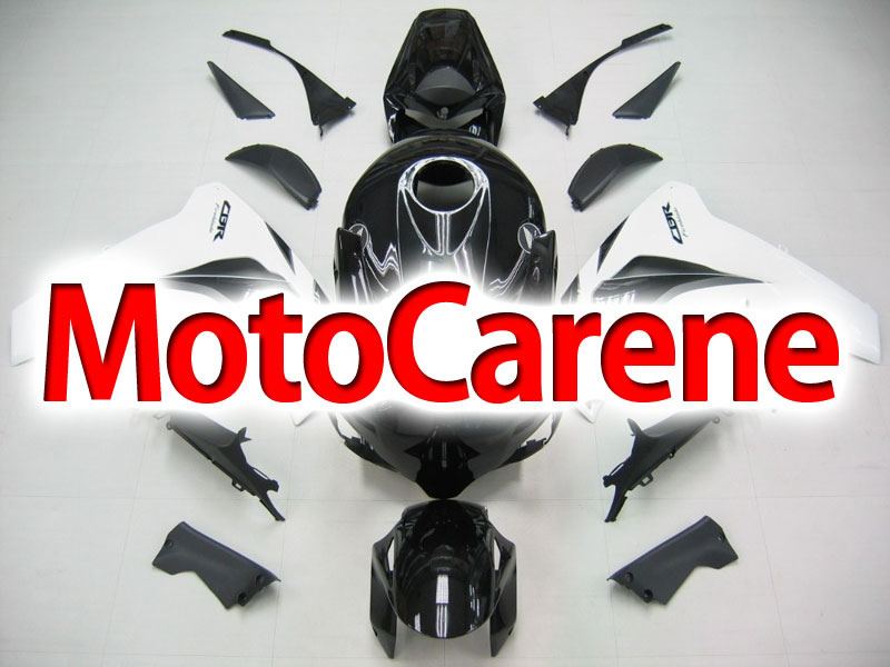 HONDA CBR 1000 RR Anno 08 11 Carena ABS Kit Bodywork Fairing Art 34 Nero Bianco