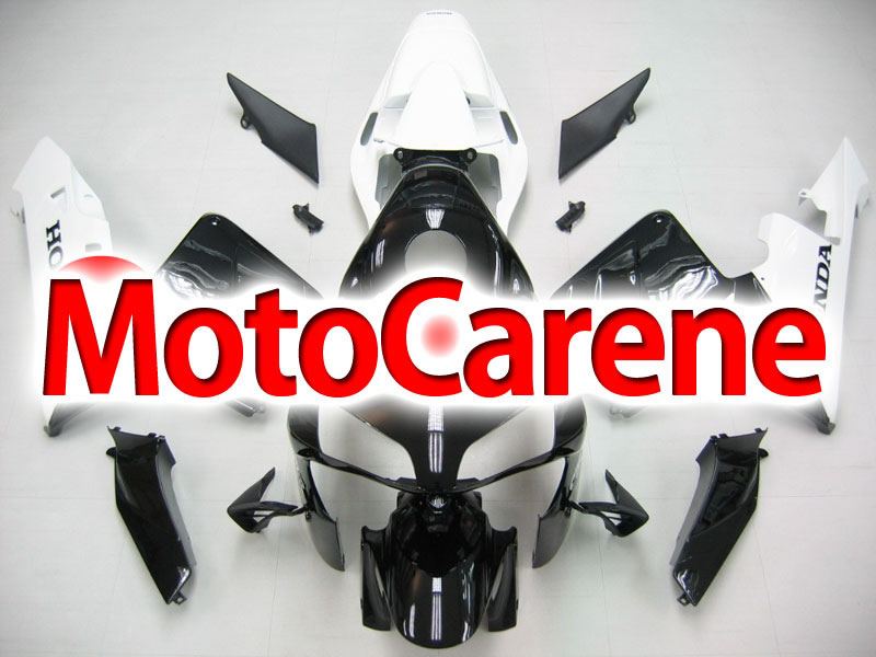 Honda CBR 600RR Fairing Kit Carena ABS Anno 03 04 Art.50 Bianca Nera Lucida