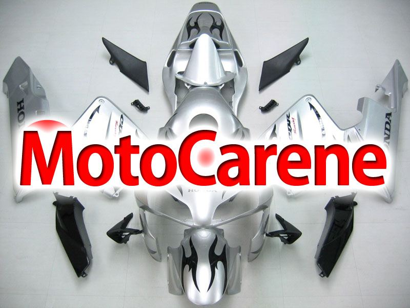 Honda CBR 600RR Fairing Kit Carena ABS Anno 03 04 Art.57 Grigio chiaro Fiamma