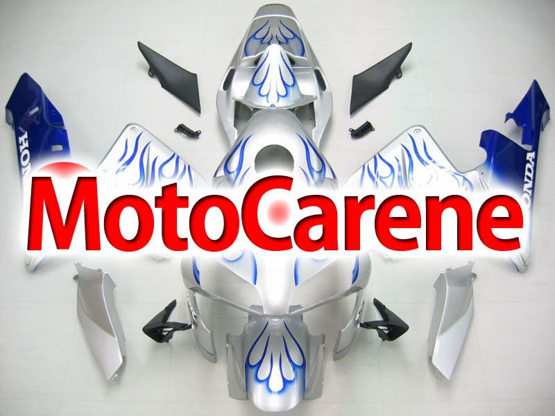 Honda CBR 600RR Fairing Kit Carena ABS Anno 03 04 Art. 68 Grigio Fiamma SKY