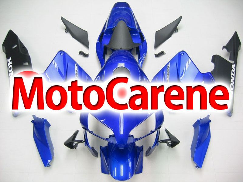 Honda CBR 600RR Fairing Kit Carena ABS Anno 03 04 Art. 69 Blu Notte vasca Nera